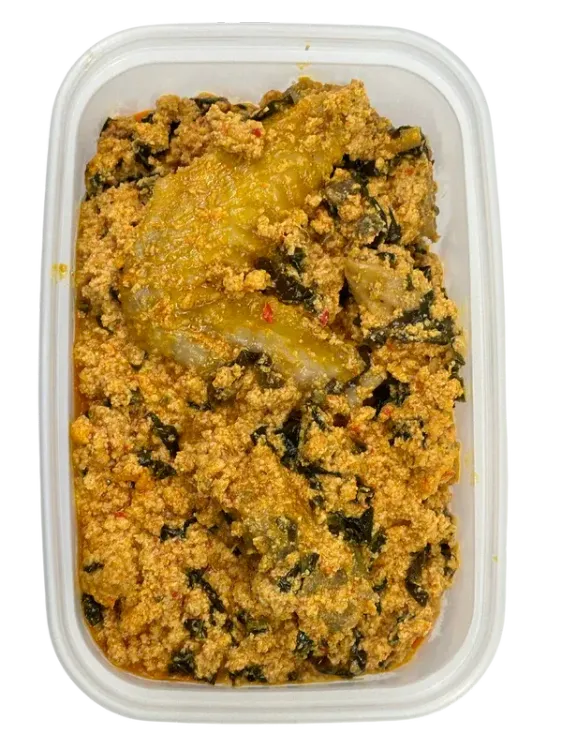 Egusi with Ugwu & Assorted, 2ltrs